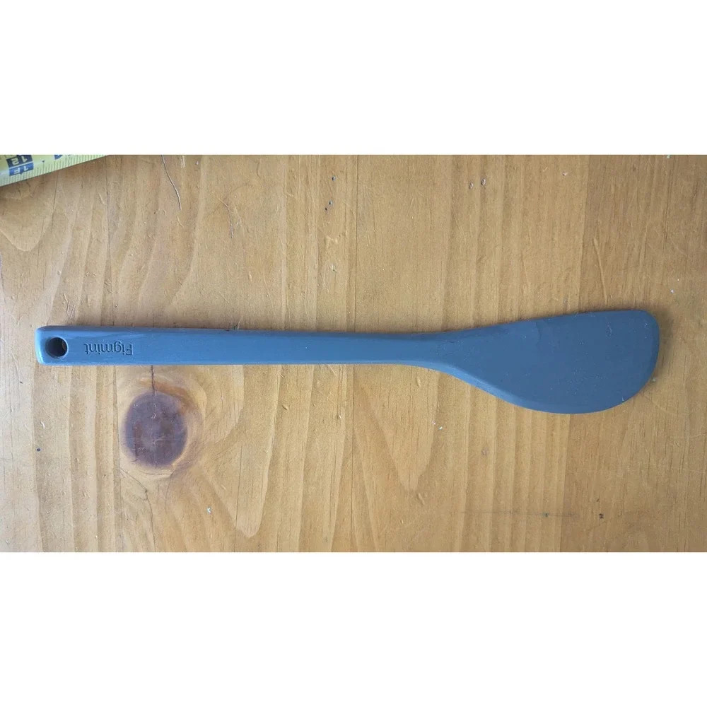 Figmint Gray Silicone Spatula Spoonula Kitchen Utensil 11.5 Inch